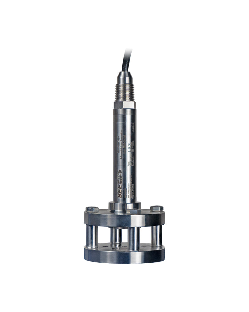 Front angle of Transducer Pro® Submersible Level Transmitter.