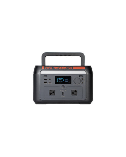 Front of 600W portable power station.
