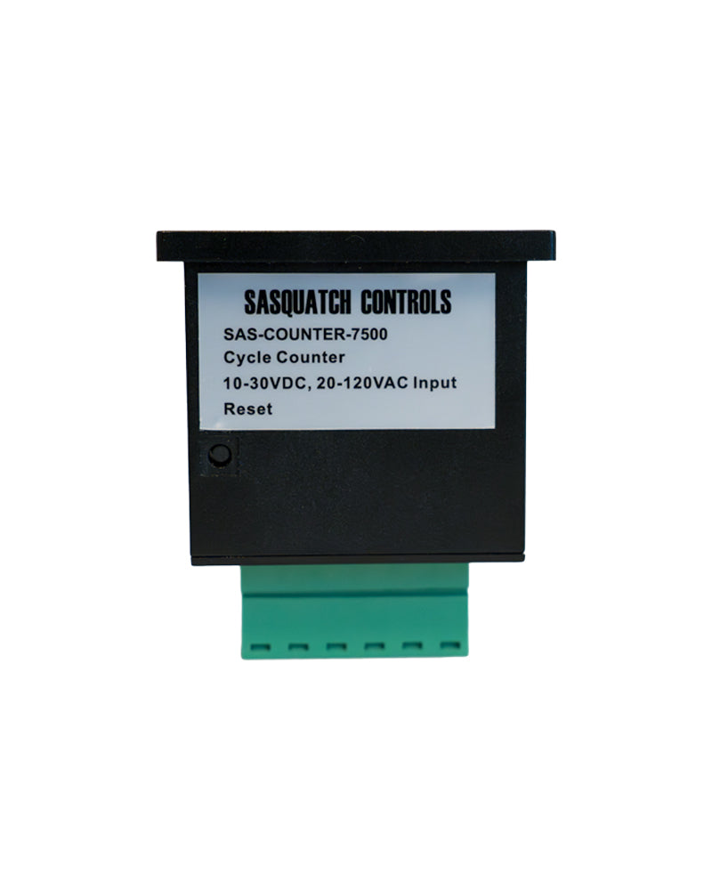 Bottom of Sasquatch Controls Counter.