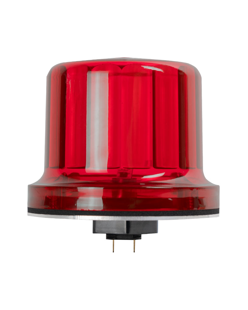 Large red Sasquatch Controls Beacon Dome Light facing forward.