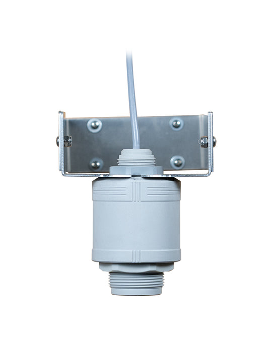 Front angle of Radar Pro™ Level Sensor on steel bracket.