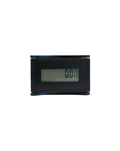 Front of Sasquatch Controls Timer with clip attached. 