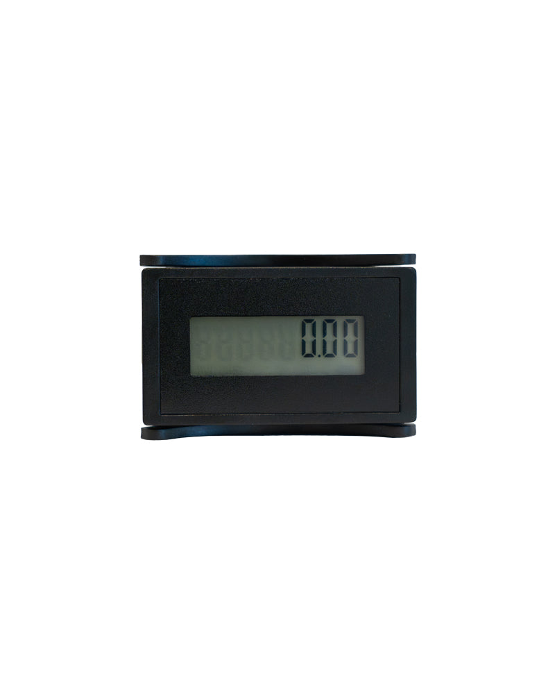 Front of Sasquatch Controls Timer with clip attached. 