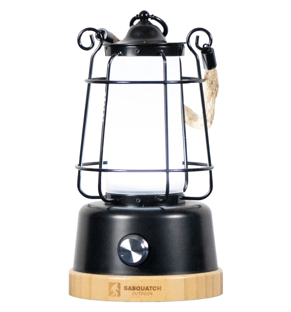 Sasquatch Outdoor Rope Lantern - On