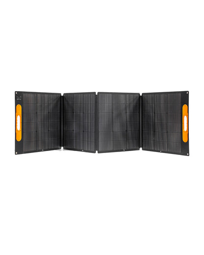 Front of foldable 200F solar panel.